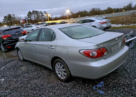 2003 Lexus Es 300 из США, поврежденный, VIN JTHBF30G736001183